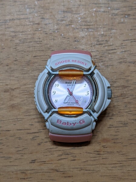 IY1627 CASIO BABY-G BG-22/デジタルウォッチ/腕時計/レディース/ベビージー/ベイビージー/カシオ 動作未確認 現状品 JUNK 送料無料