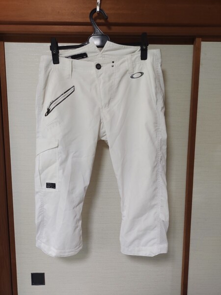 OAKLEY オークリー ゴルフ パンツ 7部丈 ホワイト 32