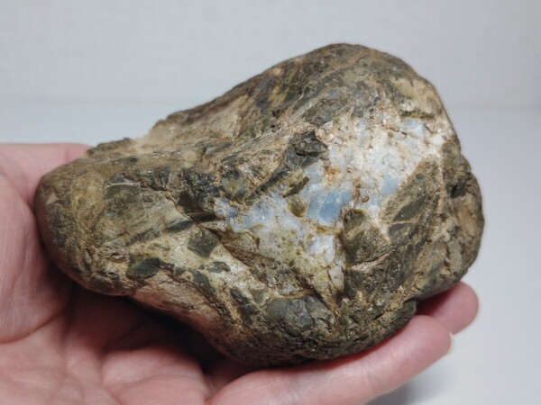 【ブルー】◆701g◆ オパール 蛋白石 原石 鑑賞石 自然石 天然石 誕生石 鉱石 鉱物 水石 宝石 ジュエリー 置物 インテリア