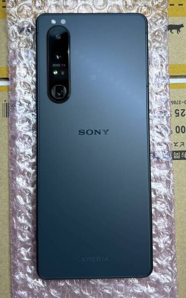 【美品】ソニー Xperia 1 III フロストグリーン / XQ-BC42 / 国内版SIMフリー/ メモリー12GB ストレージ512GB