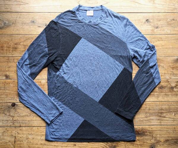 送料無料♪アルマーニコレツィオーニ ARMANI COLLEZIONI ビスコースカットソー size M ストレッチ レーヨン ジョルジオアルマーニ