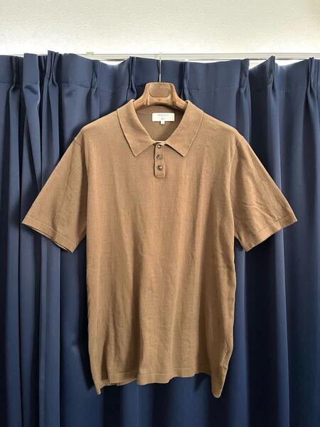 定価34.100円☆DEMY BY DEMYLEE for RHC☆ロンハーマンPolo Shirts半袖ポロシャツMブラウン