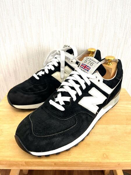 ☆NEWBALANCEニューバランス☆M576KGS/30周年記念モデルブラックスウェード26.5cm英国製made in ENGLAND
