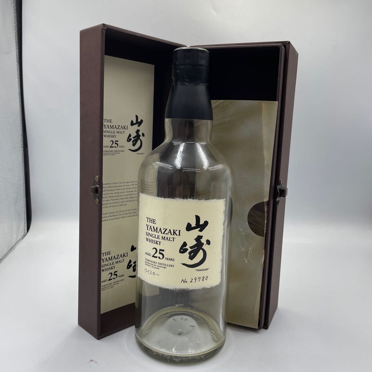 M659 【個人保管品】/ SUNTORY サントリー 山崎 25年 空瓶
