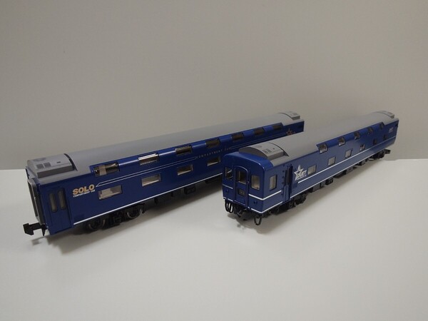 トミックス TOMIX 98858 JR九州 24系25形 特急寝台客車(なは)基本セットから オハネフ25-2100+スハネ25-2000 2両セット