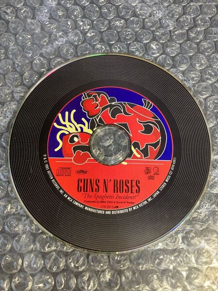 CD THE SPAGHETTI INCIDENT? ガンズ・アンド・ローゼズ/GUNS N' ROSES ディスクのみ付属品なし