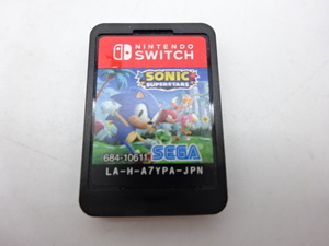 ☆ M2869 SEGA セガ NINTENDO ニンテンドー Switch スイッチ ゲーム SONIC SUPERSTARS ソニック スーパースターズ ソフトのみ ☆