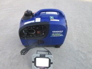 KM29 Yanmar инвертер генератор G900is 100V 900VA 0.9KVA 50/60Hz б/у генератор кемпинг предотвращение бедствий звукоизоляция легкий