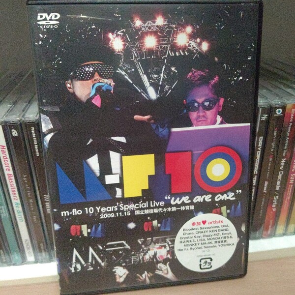 m-flo 10 Years Special Live we are one 2009.11.15 国立競技場代々木第一体育館 2DVD BoA CRAZY KEN BAND Crystal Kay 野宮真貴 見本品