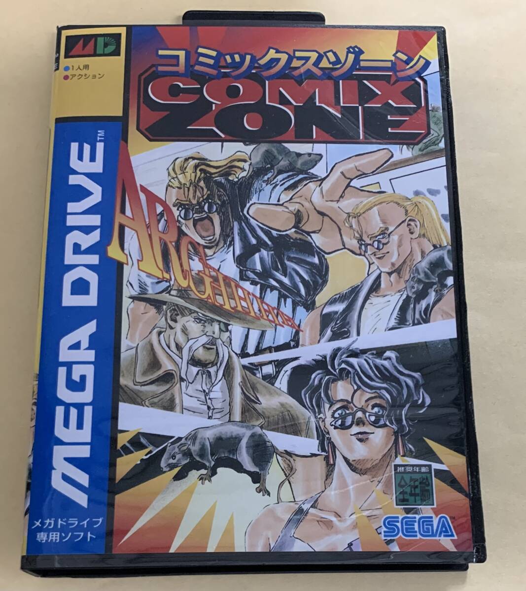 ジェネシス版【新品未使用】コミックスゾーン Amazon.co.jp: COMIX ZONE(CD付) : ゲーム