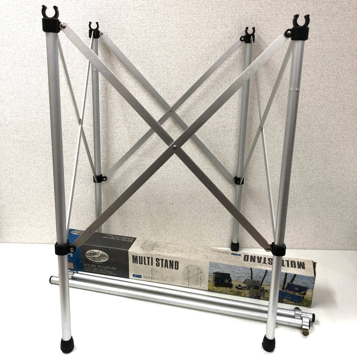 peak MULTI STAND調整可能な多機能スタンド used Yahoo!オークション -「スノーピーク マルチスタンド」の落札