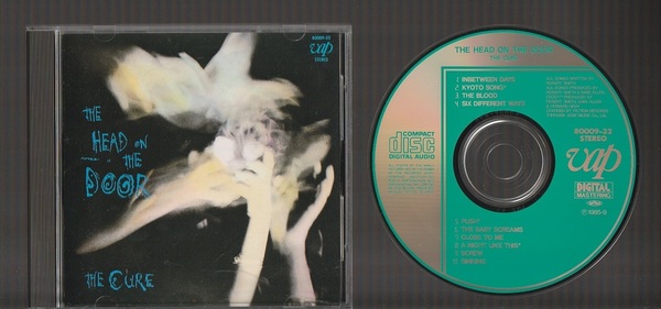 即決 THE CURE ザ・キュアー THE HEAD ON THE DOOR ザ・ヘッド・オン・ザ・ドアー 80009-32 国内初期VAP3200円盤CD 旧規格