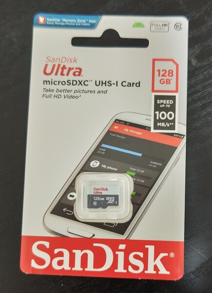 マイクロSDカード 128GB 100MB/s