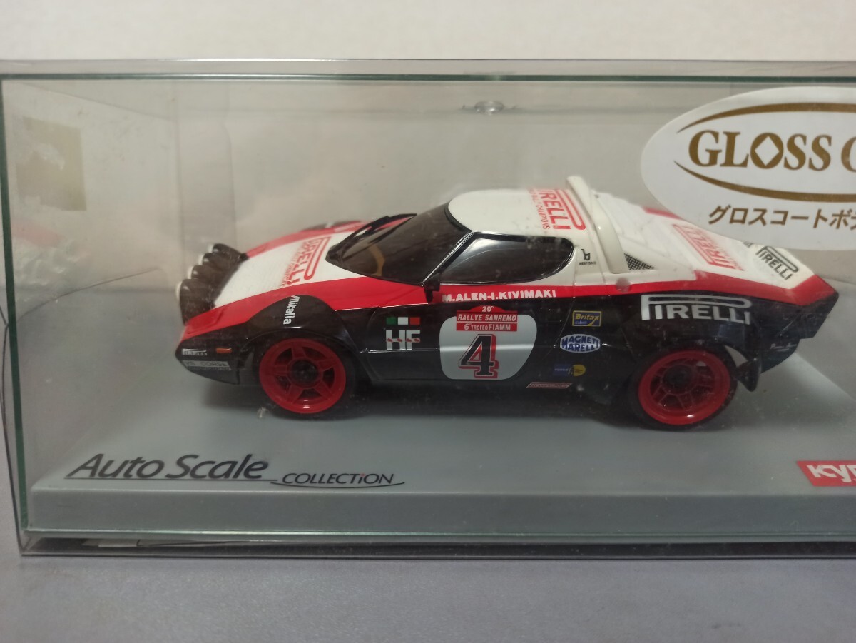 ◆京商 RC MINI-Z 廃版 ランチアストラトス '78 サンレモ No.4 Yahoo!オークション -「ミニッツ ランチアストラトス」の落札