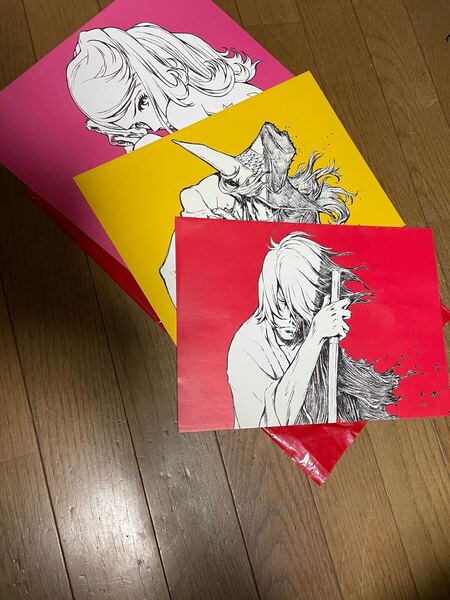 LUPIN THE IIIRD 血煙の石川五ェ門 次元大介の墓標 峰不二子の嘘 パンフレット ポスターリーフ 3冊 小池健 リーフレット 映画 ポスター