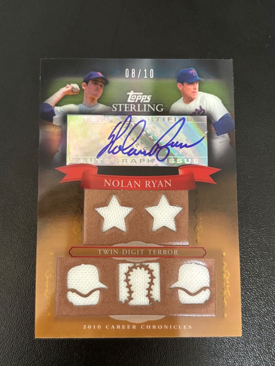 ノーラン・ライアン、直筆サイン入、フォトフレーム、MLB公式