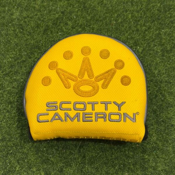 【正規品】スコッティキャメロン ファントムX SCOTTY CAMERON PHANTOM X 5.5 6 7.5 8.5 パターカバー ヘッドカバー ネオマレット イエロー