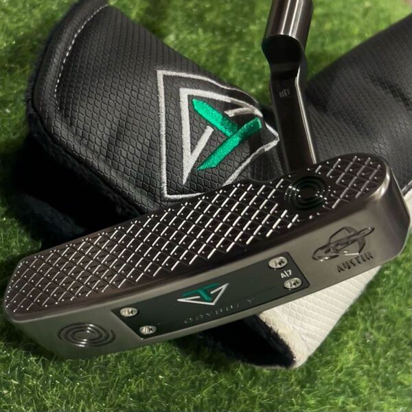 【303SS削り出し】ODYSSEY TOULON AUSTIN 34インチ パター #1 ONE ワン ピン ブレード ヘッドカバー オデッセイ トゥーロン オースティン