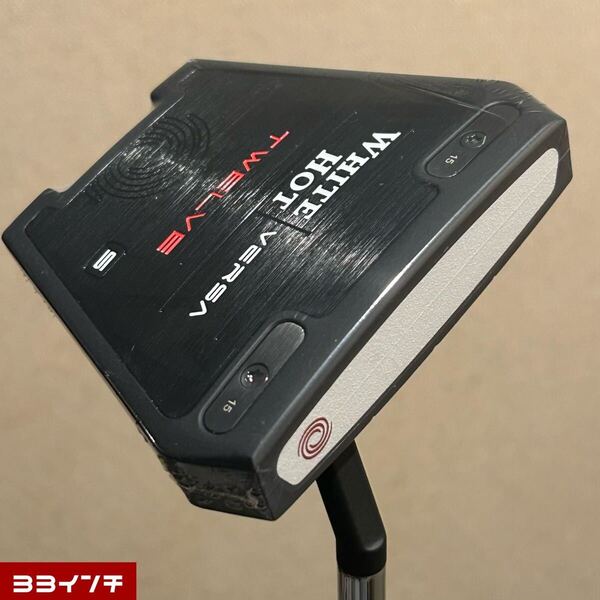 【33インチ】オデッセイ ホワイトホット ヴァーサ トゥエルブ エス マレット パター ショート ODYSSEY WHITE HOT VERSA TWELVE S #12S 新品