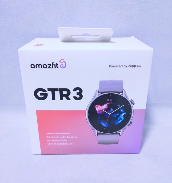 【新品 未開封品】Amazfit GTR3 スマートウォッチ ムーンライトグレー 送料無料