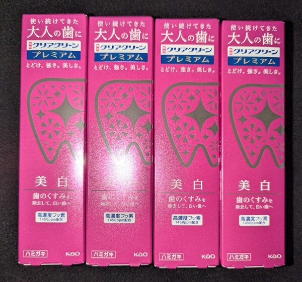 Kao クリアクリーンプレミアム美白 100g入×4個