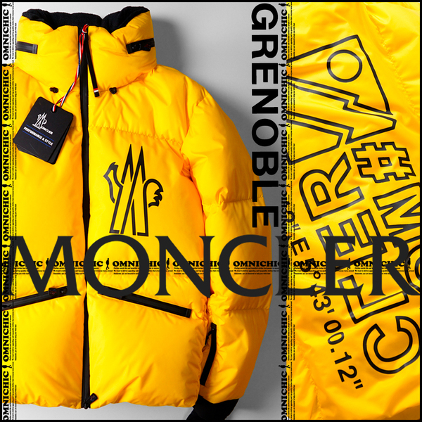 新品327,800円■23-24AW正規品【MONCLER GRENOBLE】モンクレールグルノーブル贅沢ビックロゴが目を引くVERDONSダウンジャケット4/XXL