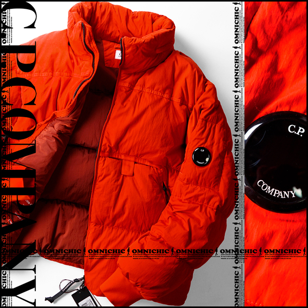 希少1点のみ■新品140,800円【C.P. COMPANY】C.P.カンパニーエコクロームR/ガーメントダイゴーグルパッチダウンジャケット50/15CMOW175A