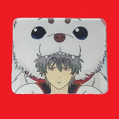 銀魂 さだはる マウスパッド 坂田銀時 キャラクターグッズ>カード>acg>セクシー>面白い>噛みつき>銀さん>定春>その他