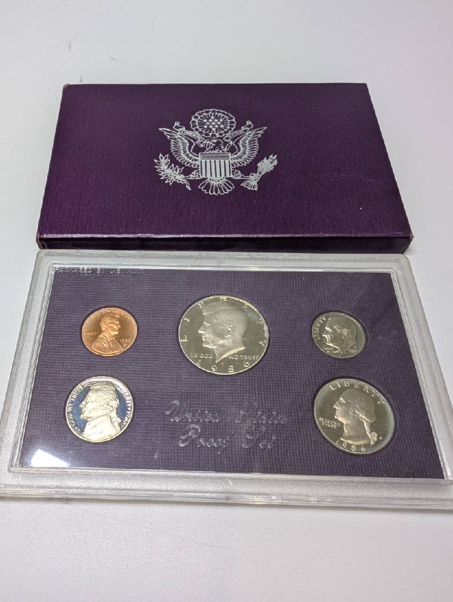 アメリカ合衆国 旧貨幣セット Yahoo!オークション -「アメリカプルーフセット」(貨幣) の落札