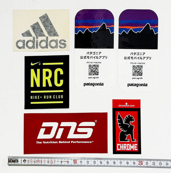 ■スポーツ/アウトドアブランド プロモステッカー6枚セット■