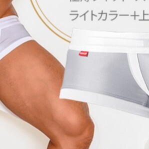 送料無料 新品 未使用 ★☆ GX3 ☆★ ジーバイスリー スーパーロウライズ ボクザーパンツ グレイ(シルバー)系 XL