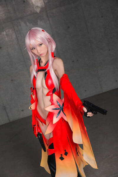 【本人出品・送料無料】Mikehouse KYRIE ELEISON 楪いのり ハイレグ 金魚福 ミケ コスプレROM エナメル コスプレ ギルティクラウン