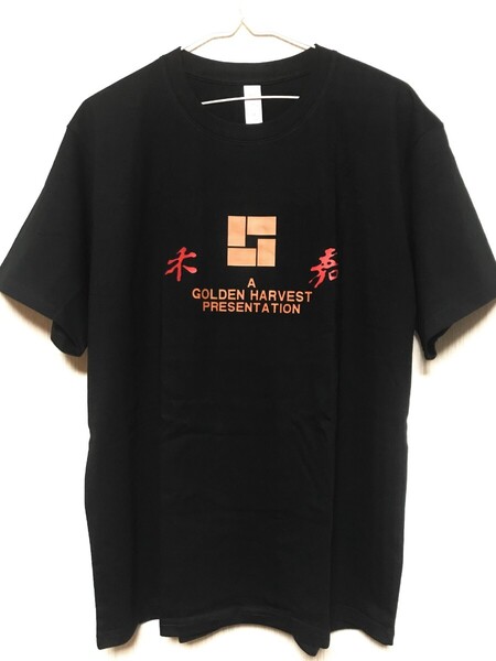 Golden Harvest ゴールデンハーベスト Tシャツ 香港 映画 90s ハリウッド ブルース・リー ジャッキーチェン サモ・ハン・キンポー シネマ