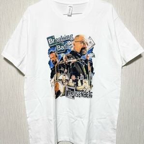 Breaking Bad ブレイキング バッド ウォルター Tシャツ サイズL 洋画 洋楽 ドラマ Netflix Missing tee ホワイト white 送料無料 白色