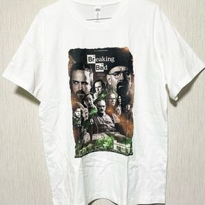 Breaking Bad ブレイキング バッド ウォルター Tシャツ サイズL 洋画 洋楽 ドラマ Netflix Missing tee ホワイト white 送料無料 白色 半袖