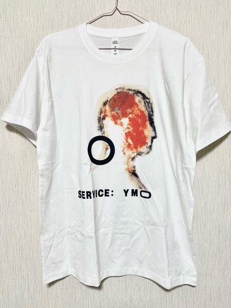 新品 YMO イエローマジックオーケストラ Tシャツ 白色 サイズL 坂本龍一 Yellow Magic Orchestra ホワイト 半袖 送料込み