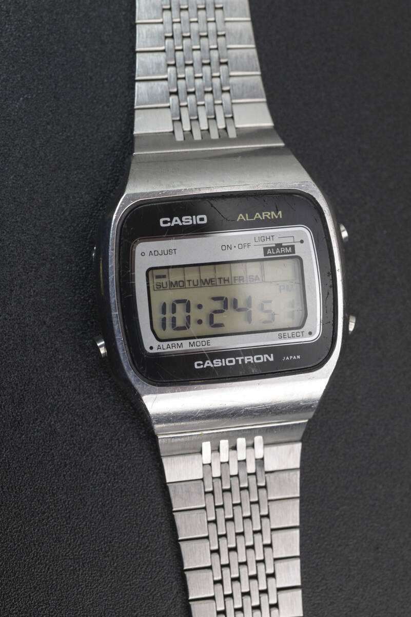 ジャンク品】1970年代 当時物 初期 カシオトロン ( 昔の