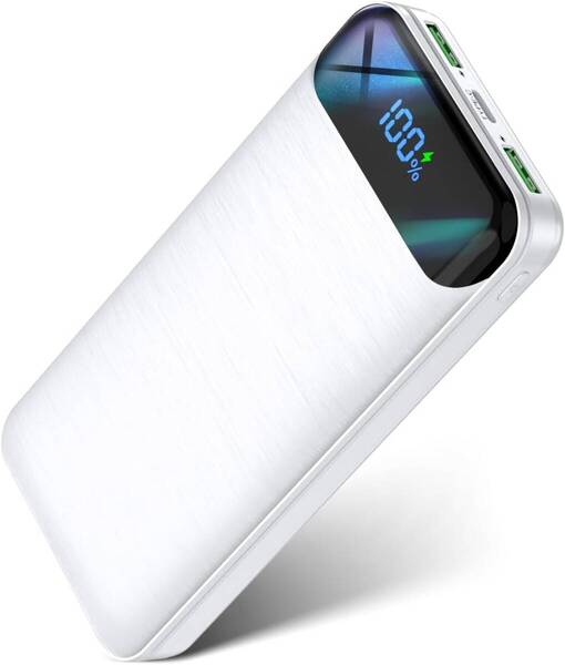モバイルバッテリー 大容量 30000mAh 急速充電【2024新登場&Type-C入出力ポート&3台同時に充電】モバイル・バッテリー PD22.5W/QC3.0対応