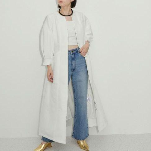 24SS ADAM ET ROPE' ステッチジャガードワンピース 完売