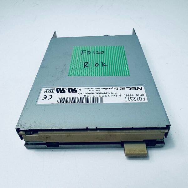 FD120 読み込みOK NEC FD1231T PC-9821など 3.5インチFDD