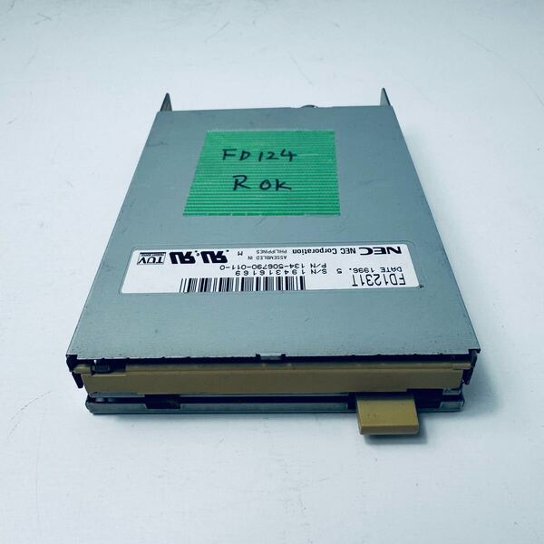 FD124 読み込みOK NEC FD1231T PC-9821など 3.5インチFDD