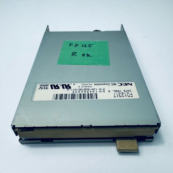 FD125 読み込みOK NEC FD1231T PC-9821など 3.5インチFDD
