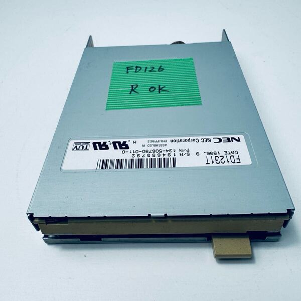 FD126 読み込みOK NEC FD1231T PC-9821など 3.5インチFDD