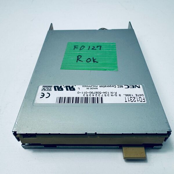 FD127 読み込みOK NEC FD1231T PC-9821など 3.5インチFDD