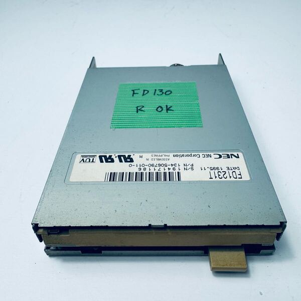 FD130 読み込みOK NEC FD1231T PC-9821など 3.5インチFDD