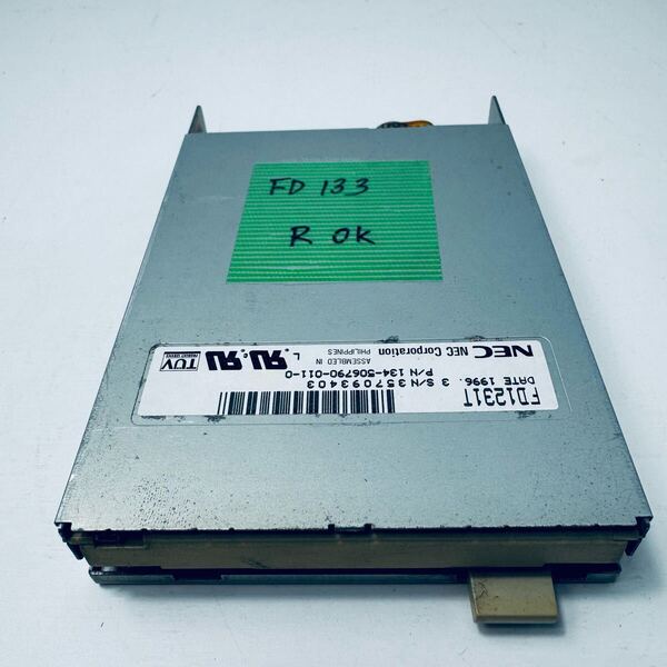 FD133 読み込みOK NEC FD1231T PC-9821など 3.5インチFDD