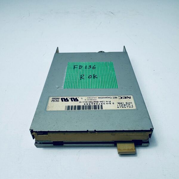 FD136 読み込みOK NEC FD1231T PC-9821など 3.5インチFDD
