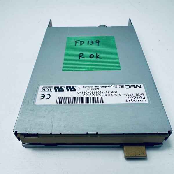 FD139 読み込みOK NEC FD1231T PC-9821など 3.5インチFDD