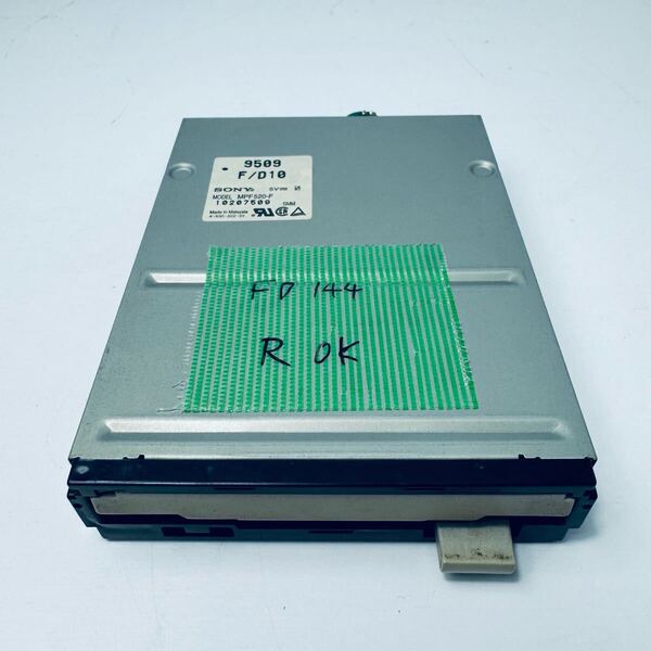 FD144 読み込みOK SONY MPF520-F PC-9821など 3.5インチFDD
