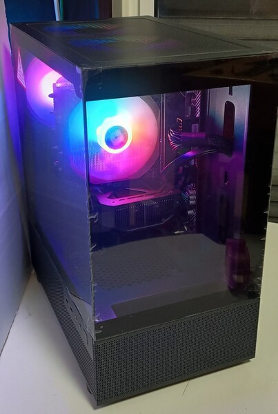 最新RTX5060ti 16GB搭載新品パーツ構成 ゲーミングPC Ryzen7 5700x メモリ32GB SSD1TB Windows11 モンハン FFベンチ